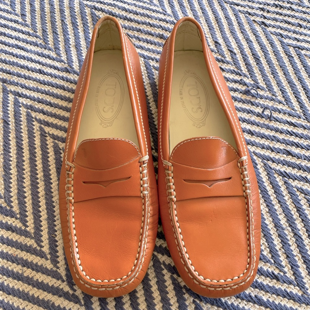 Classic Tod’s driving shoes only worn once!